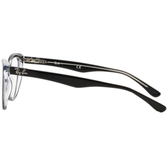 RayBan Eyeglasses Frame Black Cat Eye- USED - Picture 3 of 10